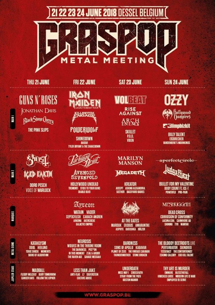 Graspop 2018  Hellfest 2018 Graspop, Hellfest, 