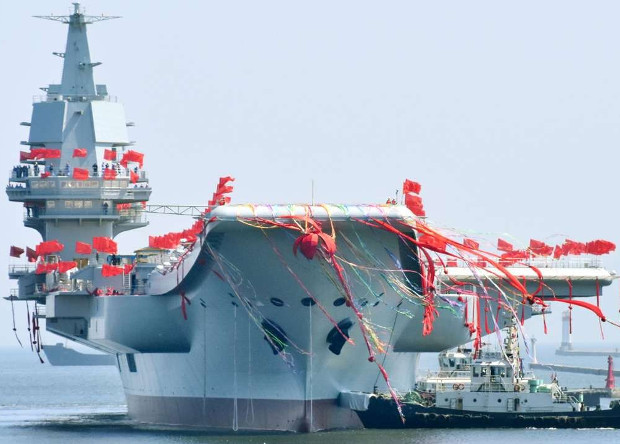 New Chinese Type 001A aircraft carrier completes sea trials - China, Fleet, Aircraft carrier, Armament, Longpost