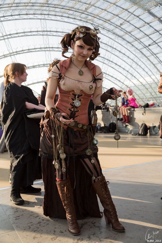 SteamPunk Girls. - Steampunk, Longpost, Girls, Cosplay