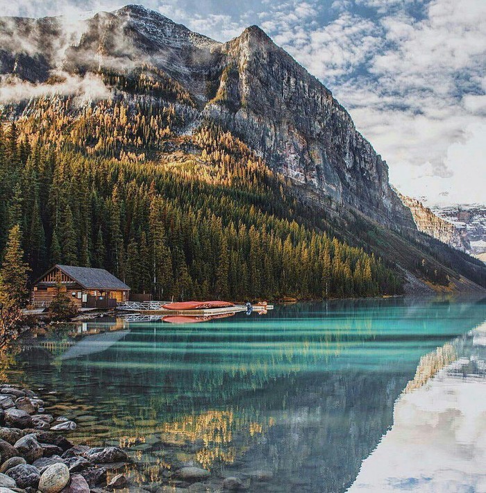 Lake Louise, Alberta, Canada - Canada, Lake, The mountains, 