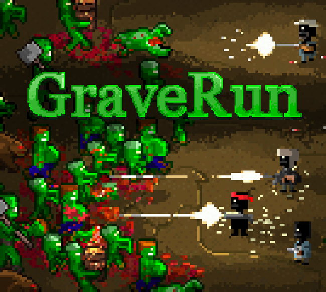 We are a small indie team that created our first project, GraveRun. - Indie game, 8 bit, Pixel, Games, Multiplayer