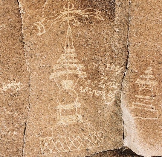 Petroglyphs with spaceships - Vimanas, Story, Petroglyphs, Longpost