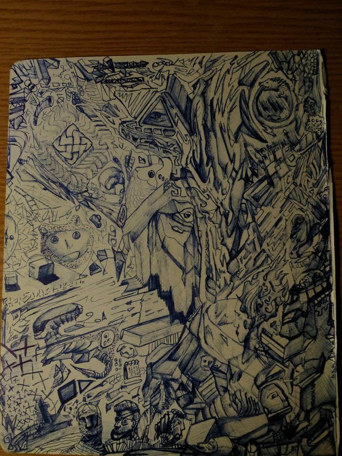 Finishing - Pen, Art, My, Notebook