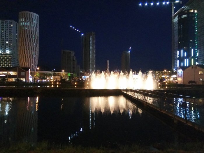 Traveling to Georgia by car - 4.5 - My, Batumi, Georgia, Singing Fountains, Video, Longpost