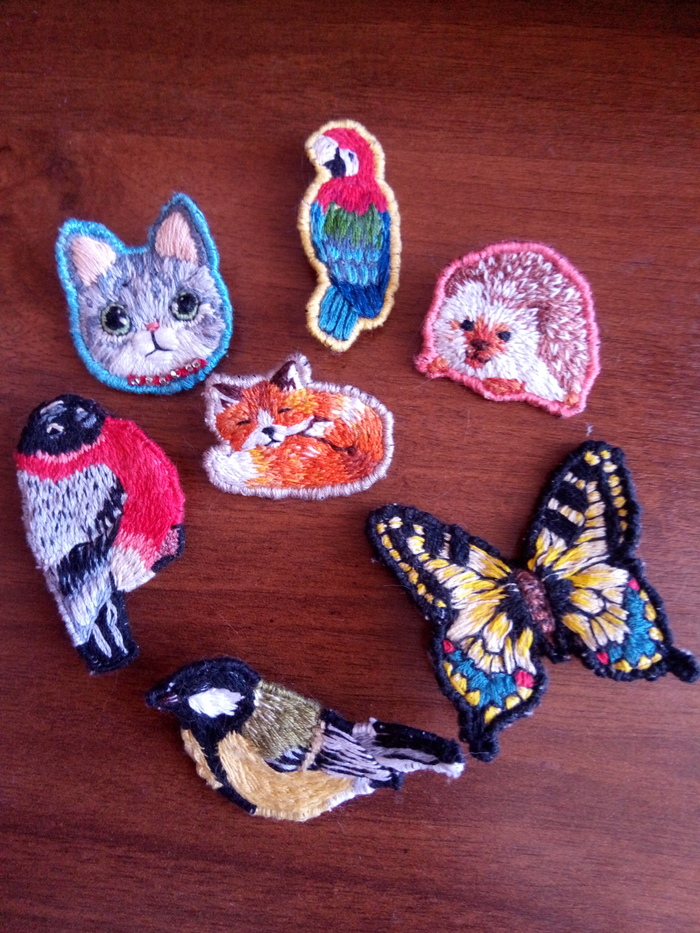 Zoobrooches. - My, Hobby, Brooch, DIY brooch, Needlework, , Longpost