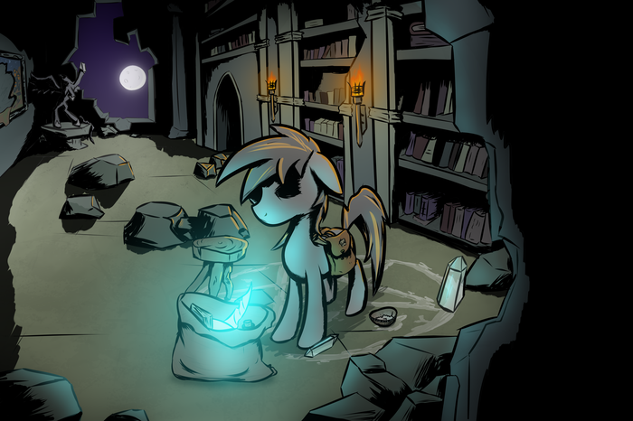 Ex mortis My Little Pony, Smokey Debt, Fancy necromancy