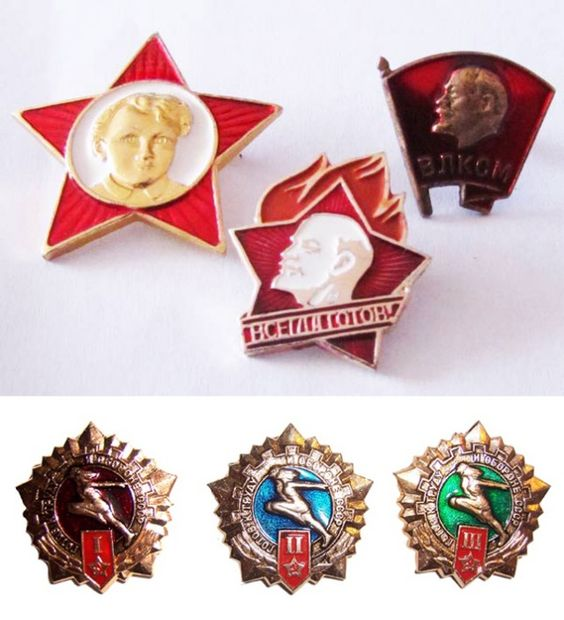 Breastplates and badges of the USSR. - Retro, Signs, Icon, the USSR, Longpost