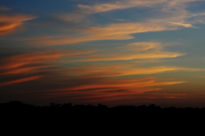 Nature is the best artist! - My, Nature, Clouds, moon, Canon 50D, Helios44-2, Longpost, Helios44-2