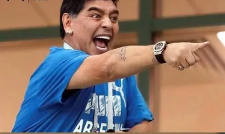 When your friend bet - Diego Maradona, Football, 2018 FIFA World Cup, , Humor