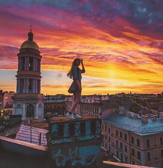 Roofs of St. Petersburg - Saint Petersburg, Roof, Facebook, Longpost