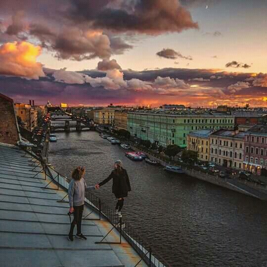 Roofs of St. Petersburg - Saint Petersburg, Roof, Facebook, Longpost