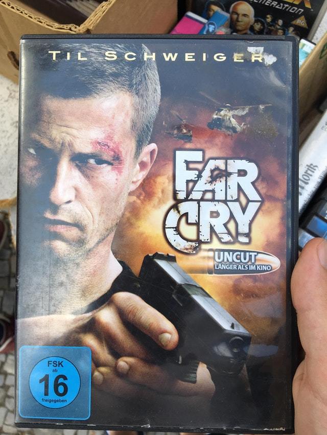 It turns out that the game was based on a movie with Til Schweiger - Thiel Schweiger, Uwe Boll, Far cry, Screen adaptation, Computer