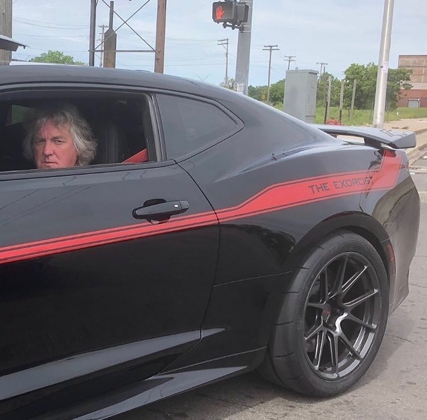Some old lady in a Camaro - Old lady, The photo, Humor, James May, Camaro, Chevrolet camaro