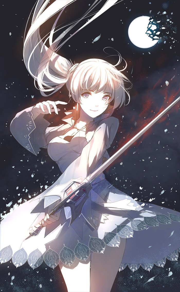 Weiss schnee - Anime art, Anime, RWBY, Weiss schnee, 