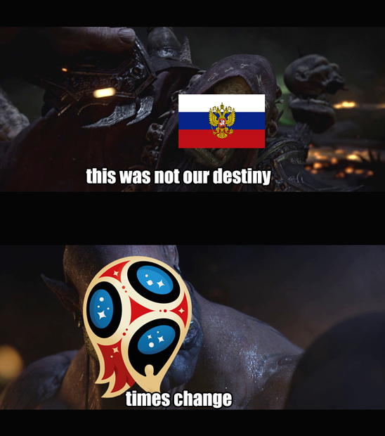 Russia - Spain :) - My, 2018 FIFA World Cup, World of warcraft