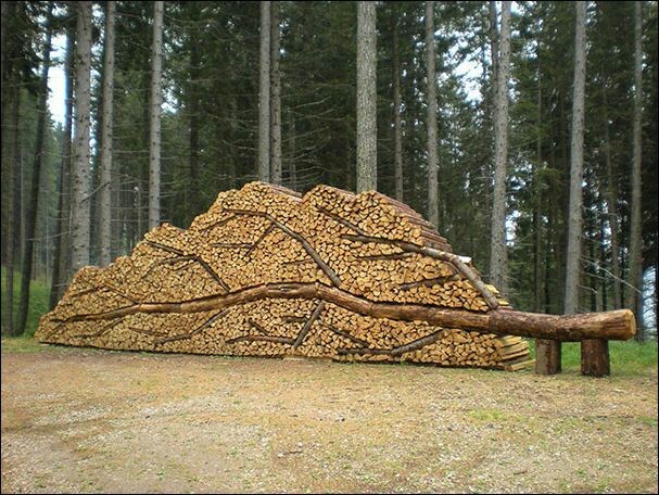 stacking firewood - Firewood, Pinterest, Longpost