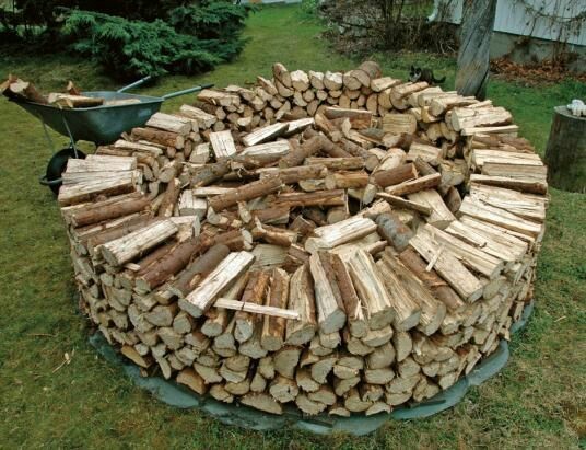 stacking firewood - Firewood, Pinterest, Longpost