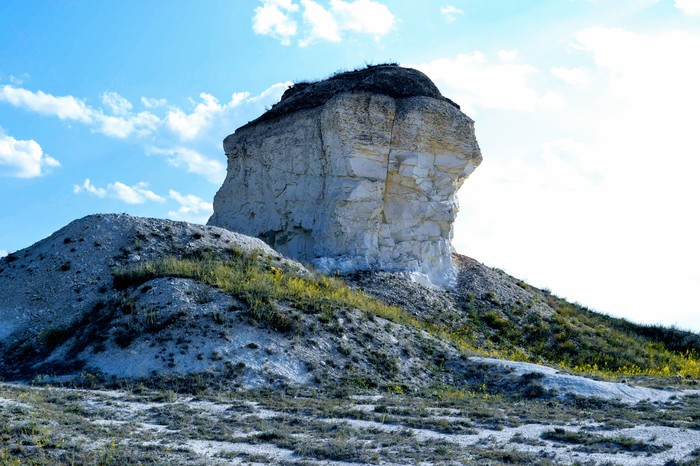 Меловые горы соль илецк фото