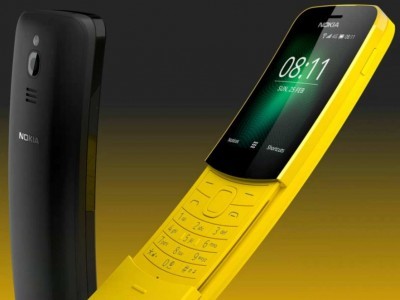 Updated Nokia 8110 with 4G support debuted in Russia - Nokia, Nokia 8110, Technics