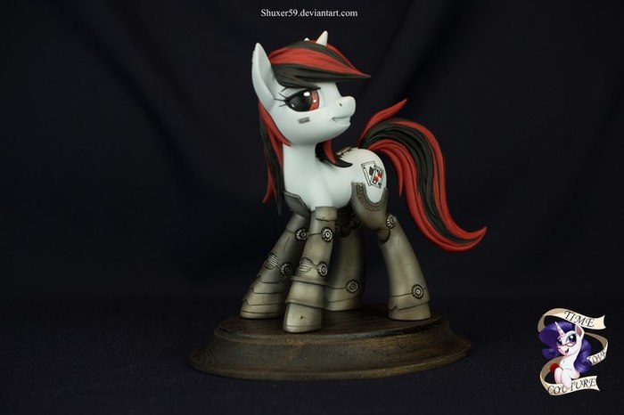 Blackjack figurine - My little pony, Fallout: Equestria, Blackjack MLP, , , Shuxer59, Foe: Project Horizons, Longpost, MLP Blackjack, Figurines