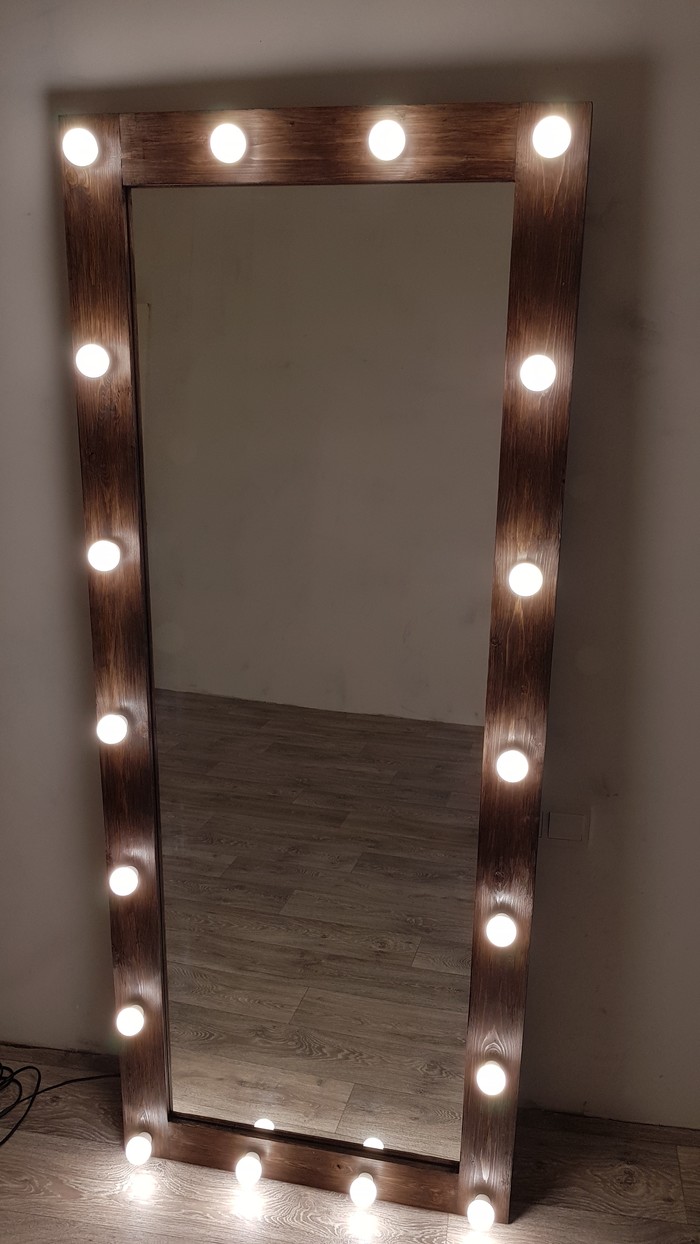Зеркало с подсветкой своими руками — как сделать стильный декор больших и малых зеркал (150 фото)