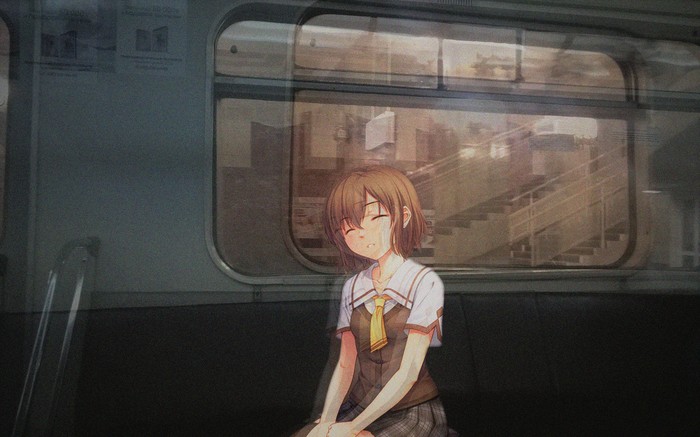 Am I dreaming this? - My, Anime, Metro