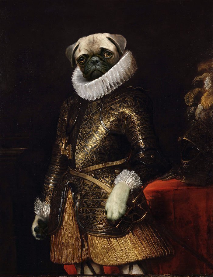 Animal aristocracy - Art, Animals, Humor, Artist, Longpost