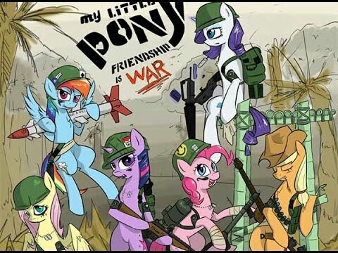 Friendship, magic, and bullets - Mane 6, Parting