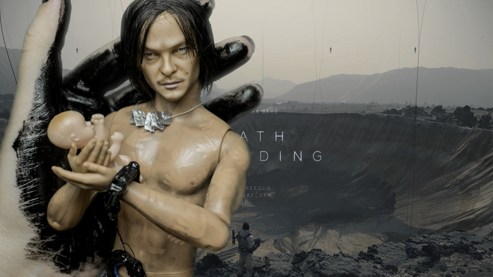 А я уже играю в Death Stranding - Моё, Сэм Бриджес, Норман Ридус, Death Stranding