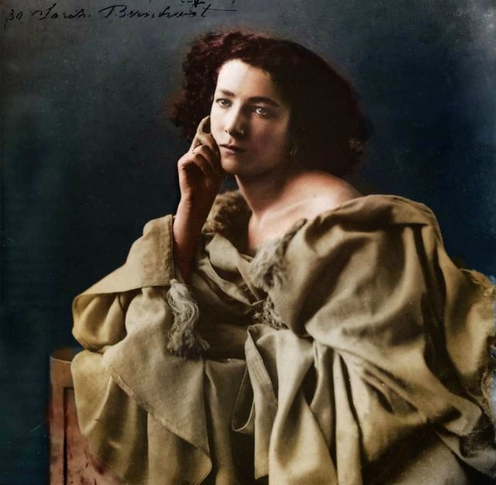 Uninvented Tales 271 I'm dying of hunger... - Uninvented tales, Sarah Bernhardt, Text, The photo
