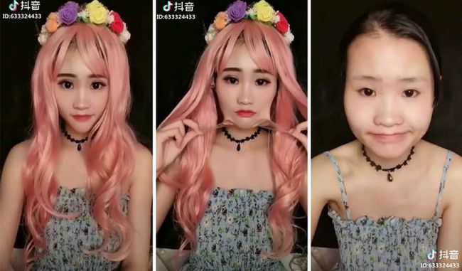Asian girls take off their makeup - Asian, Makeup, Makeup, It Was-It Was, Longpost