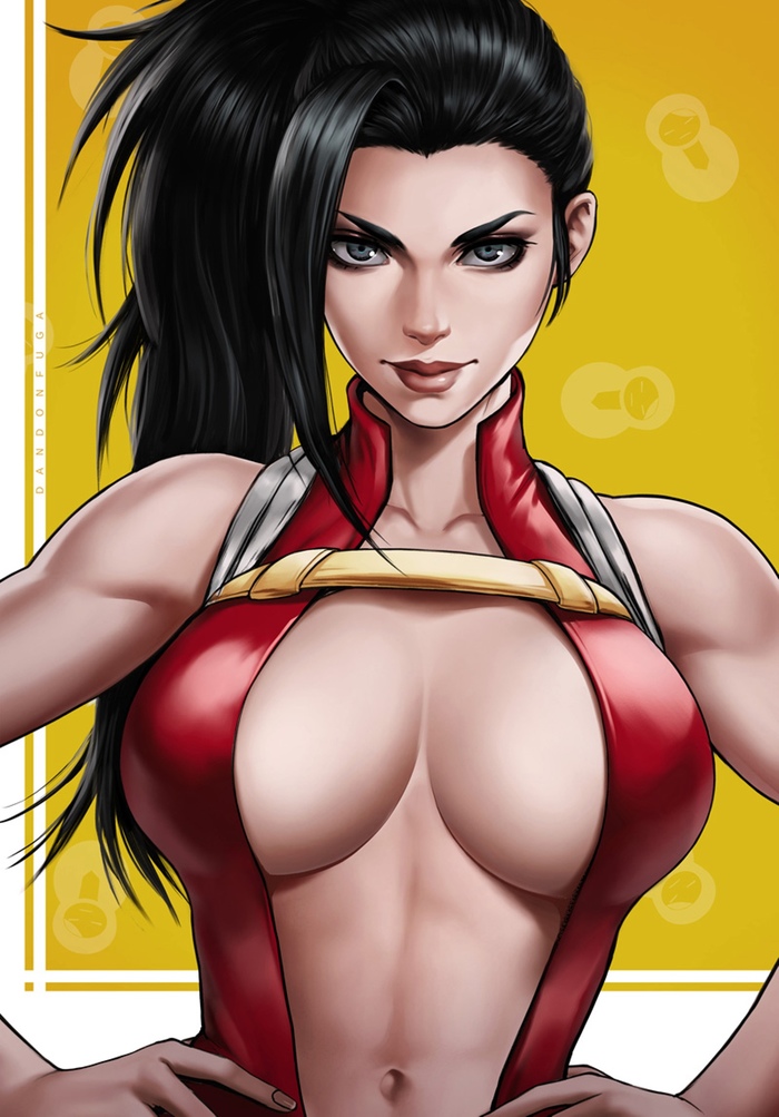 Momo Art - Art, Anime, Anime art, Boku no hero academia, Momo, Dandonfuga, 