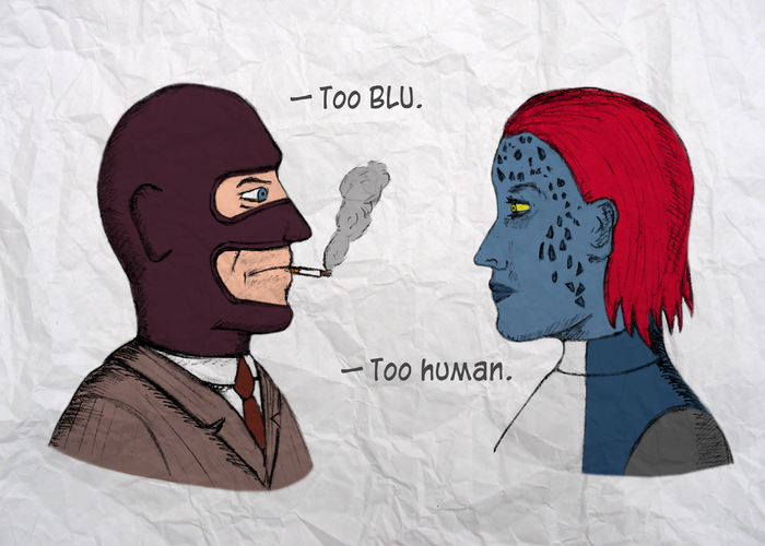 Marvel Fortress 2:   , Team Fortress 2, Spy, Marvel, ,  , , 