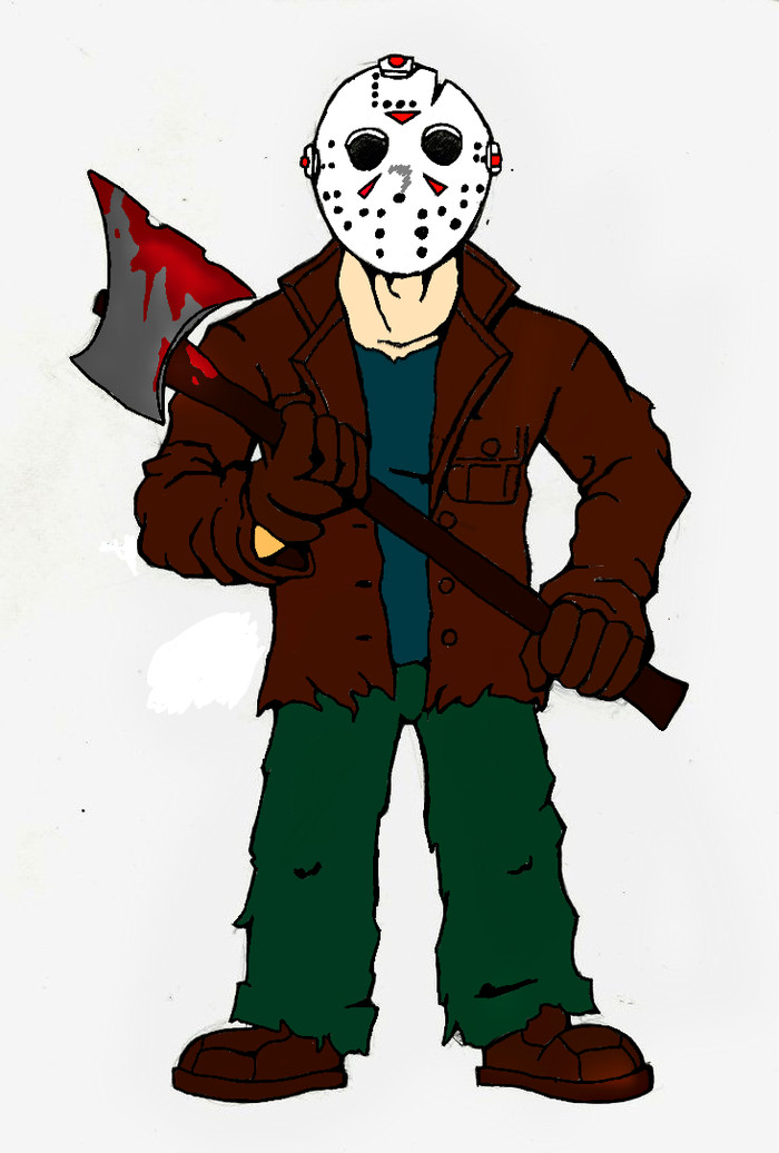 Jason Voorhees - My, Jason Voorhees, Drawing