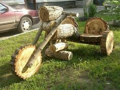 This is your dacha and you are the main sculptor on it - Pinterest, Dacha, Sculpture, Section, Stump, Longpost, Sawing wood