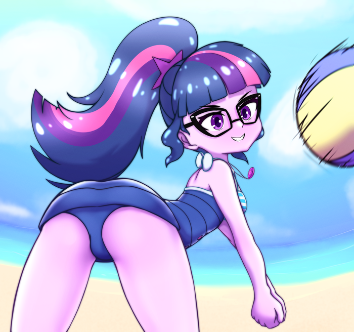 Twilight playing volleyball My Little Pony, Equestria Girls, Twilight Sparkle, Rockset, MLP Edge