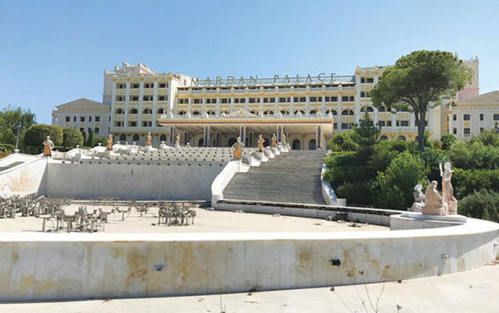 The Mardan Palace hotel continues to deteriorate - Hotel, Turkey, Telman Ismailov, Longpost, Copy-paste