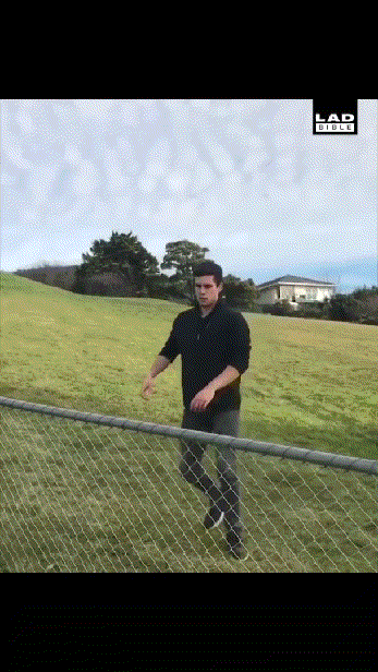How to effectively climb over the fence, several options - Fence, Spectacularly, GIF