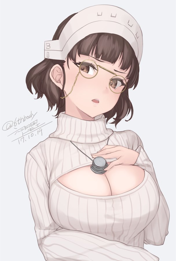 Roma (Artist: Rokuwata Tomoe) - Kantai collection, Anime, Anime art, Roma, Pullover, Longpost