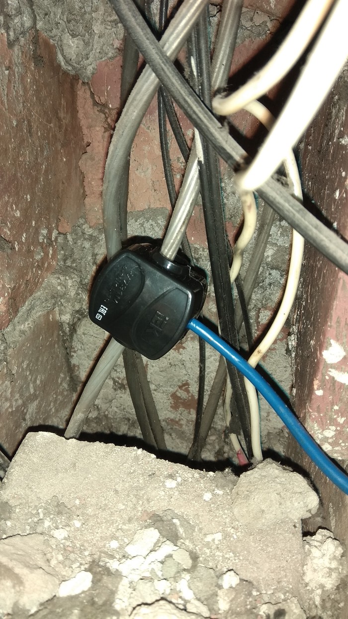 Замена электропроводки в квартире | Пикабу