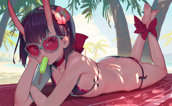 Summer Days Anime Art, , Fate, Shuten Douji, Tim lochner