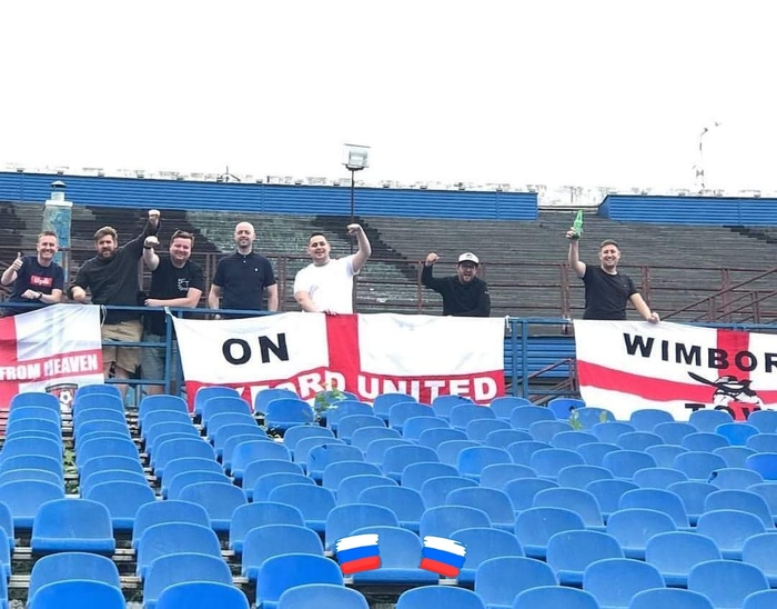 English PFL fans - Fans, PFL, Troitsk, , Izmailovo, Football, England