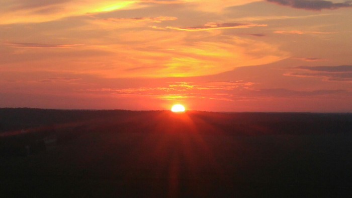 Sunset, continued - My, Minsk, Mound of Glory, Republic of Belarus, Sunset, Longpost