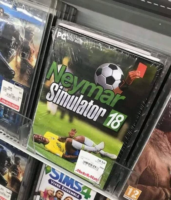 Realistic game - Neymar Junior, 2018 FIFA World Cup, Computer games, Football