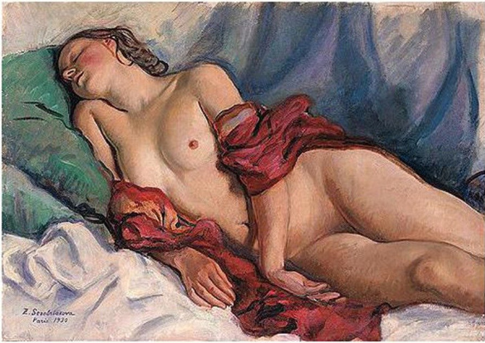 Nude in painting: Zinaida Serebryakova, part 3 - NSFW, Zinaida Serebryakova, Painting, Painting, beauty, Art, Girls, Longpost