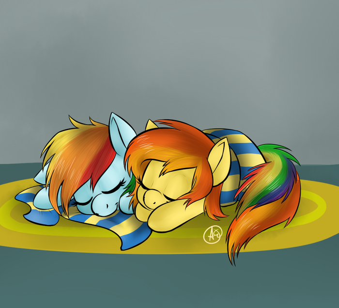 Nap time :3 Rainbow Dash, Spitfire, Ponyart, My Little Pony, Spittfireart