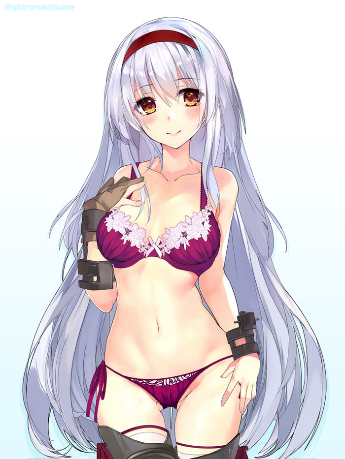 Shoukaku - NSFW, Kantai collection, Shoukaku, Anime, Anime art, Underwear