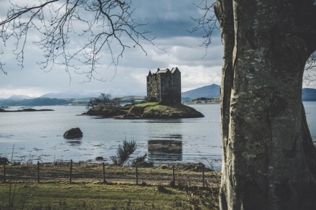 Castle Stalker, Scotland - Lock, Scotland, Longpost