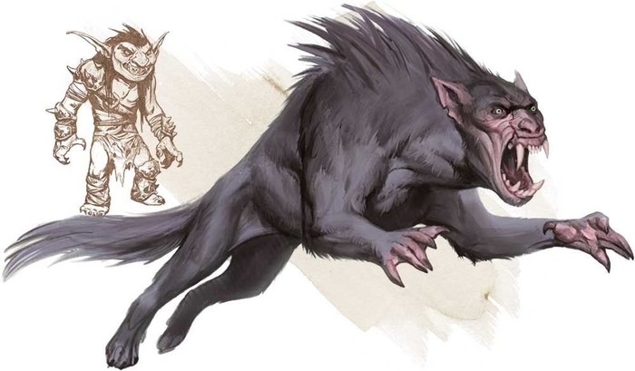 Goblin Werewolf - Art, Images, Fantasy, Werewolves, Goblins