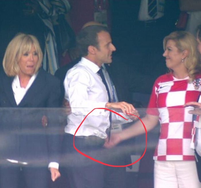 Sorry )) - Football, 2018 FIFA World Cup, France, Croatia, Politicians, Emmanuel Macron, The president